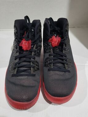 Air Jordan Spike Forty PE Ghost Red/Black Size 13 807541 002 Men's Size 13